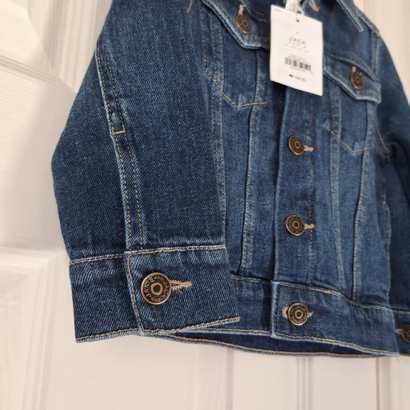 Jack Denim by Janie And Jack Denim Kids' Blue Jean Jacket - Picture 2 of 8